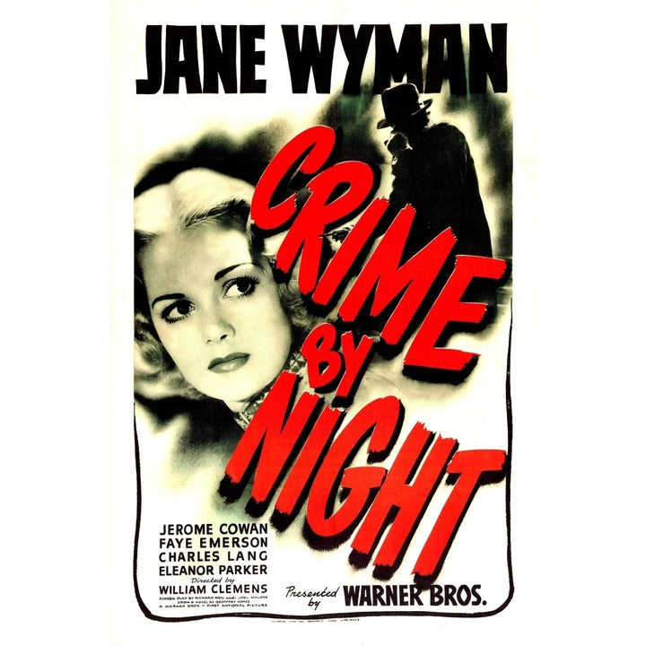 Crime By Night Us Poster Jane Wyman 1944 Movie Poster Masterprint Image 1