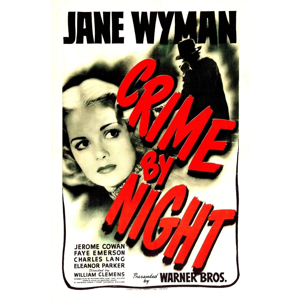 Crime By Night Us Poster Jane Wyman 1944 Movie Poster Masterprint Image 2