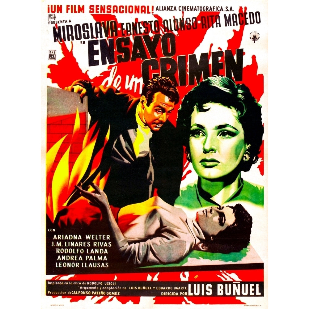 The Criminal Life Of Archibaldo De La Cruz Movie Poster Masterprint Image 2