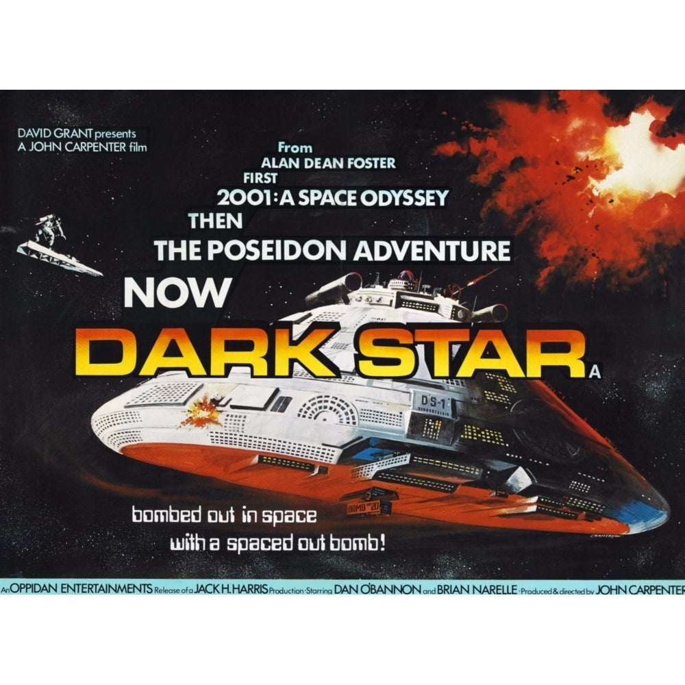 Dark Star Poster Art 1974. Movie Poster Masterprint Image 1