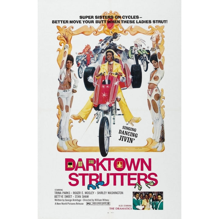 Darktown Strutters 1975 Movie Poster Masterprint Image 1