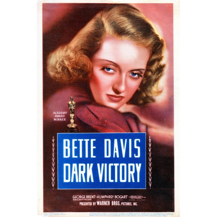 Dark Victory Bette Davis 1939 Movie Poster Masterprint Image 1