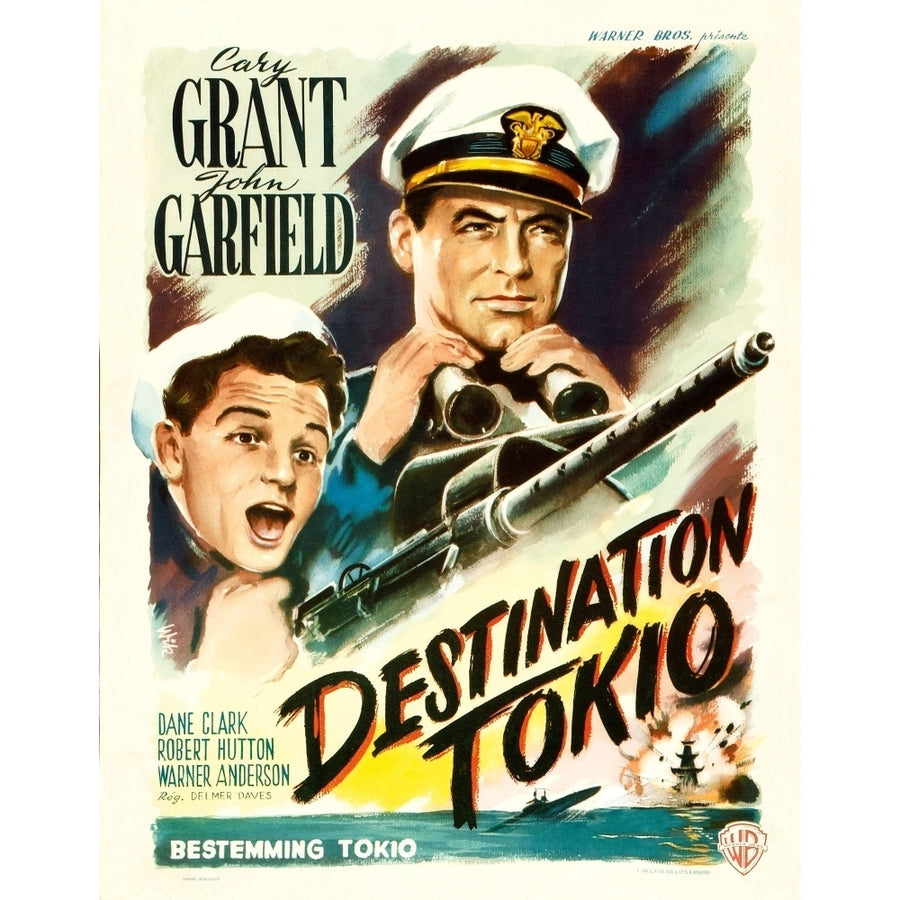 Destination Tokio From Left: John Garfield Cary Grant 1943 Movie Poster Masterprint Image 1