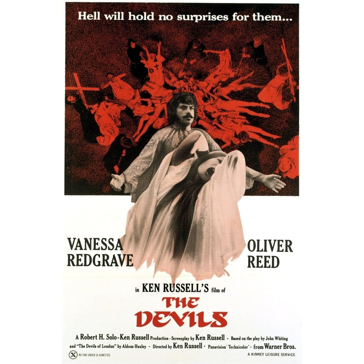 The Devils Oliver Reed Vanessa Redgrave 1971. Movie Poster Masterprint Image 1