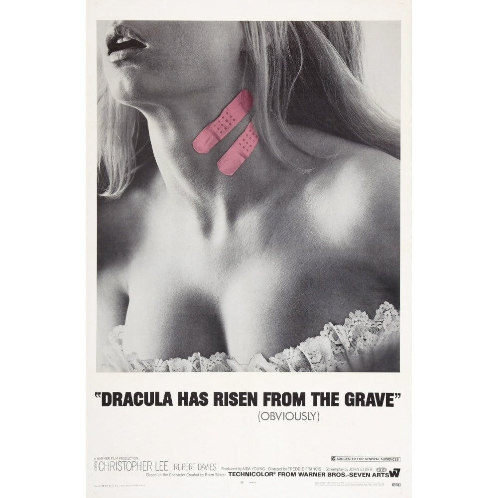 Dracula Has Risen From The Grave Us Poster Art 1968. Movie Poster Masterprint Image 1