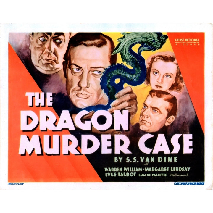 The Dragon Murder Case U Movie Poster Masterprint Image 2