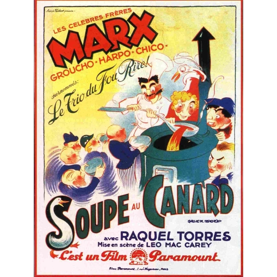 Duck Soup From Left Groucho Marx Harpo Marx Chico Marx Zeppo Marx 1933 Movie Poster Masterprint Image 1