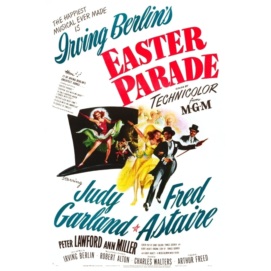 Easter Parade Us Poster Art 1948. Movie Poster Masterprint Image 1