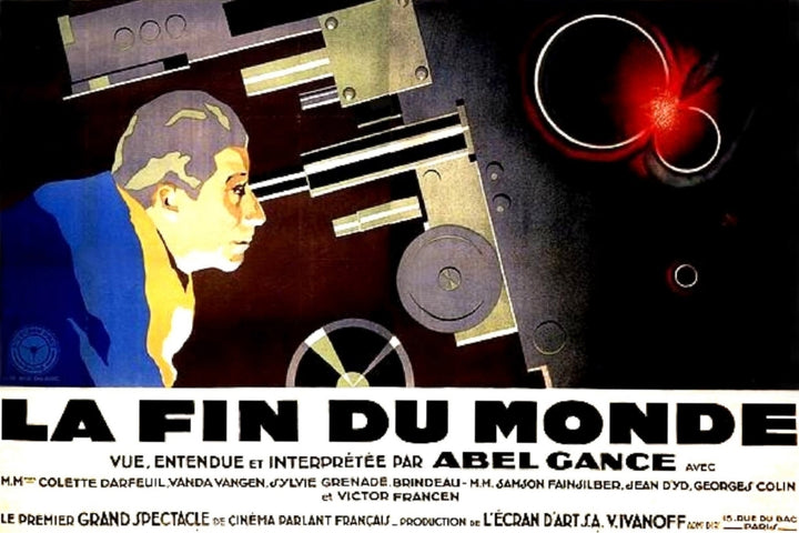 End Of The World Victor Francen On French Poster Art 1931 Movie Poster Masterprint Image 1