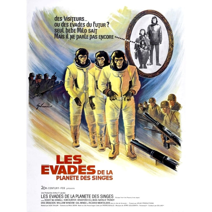 Escape From The Planet Of The Apes Movie Poster Masterprint Image 1