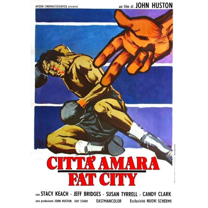 Fat City Italian Poster Art 1972. Movie Poster Masterprint Image 1