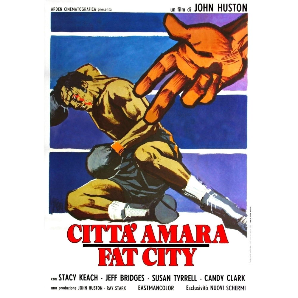 Fat City Italian Poster Art 1972. Movie Poster Masterprint Image 2