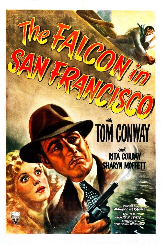 The Falcon In San Francisco Us Poster From Left: Rita Corday Tom Conway 1945 Movie Poster Masterprint Image 1