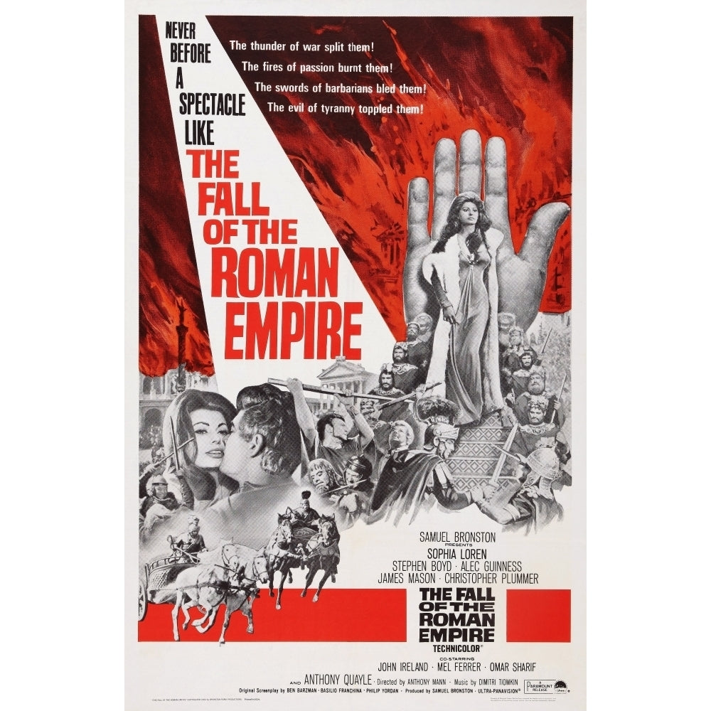 The Fall Of The Roman Empire U Movie Poster Masterprint Image 2