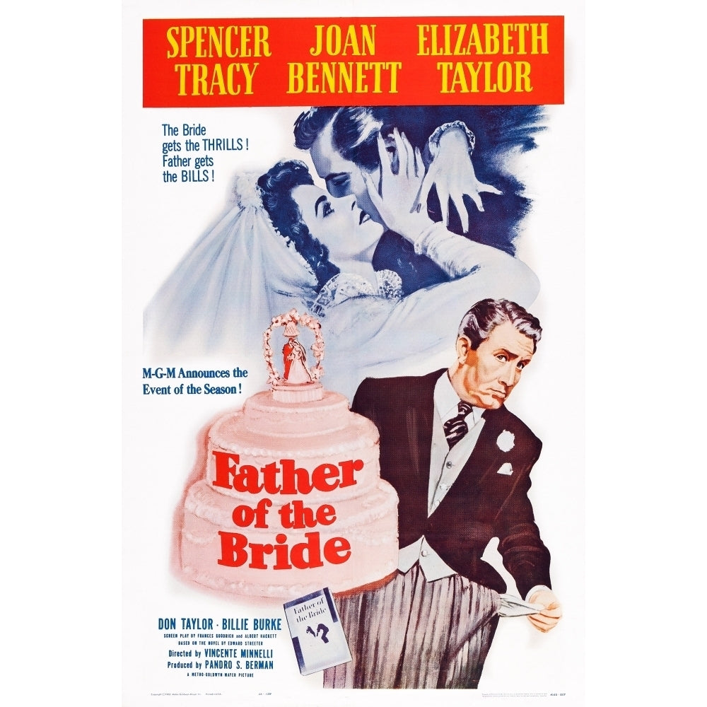 Father Of The Bride U Movie Poster Masterprint Image 2