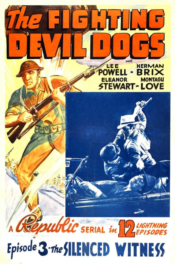 The Fighting Devil Dogs Episode 3: The Silenced Witness 1938. Movie Poster Masterprint Image 1