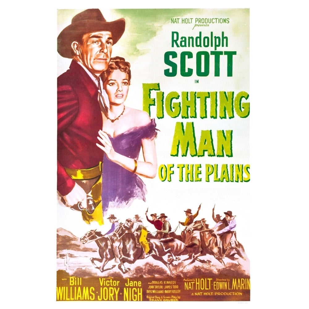 Fighting Man Of The Plains U Movie Poster Masterprint Image 1