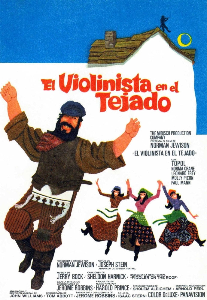 Fiddler On The Roof 1971 Movie Poster Masterprint Image 1