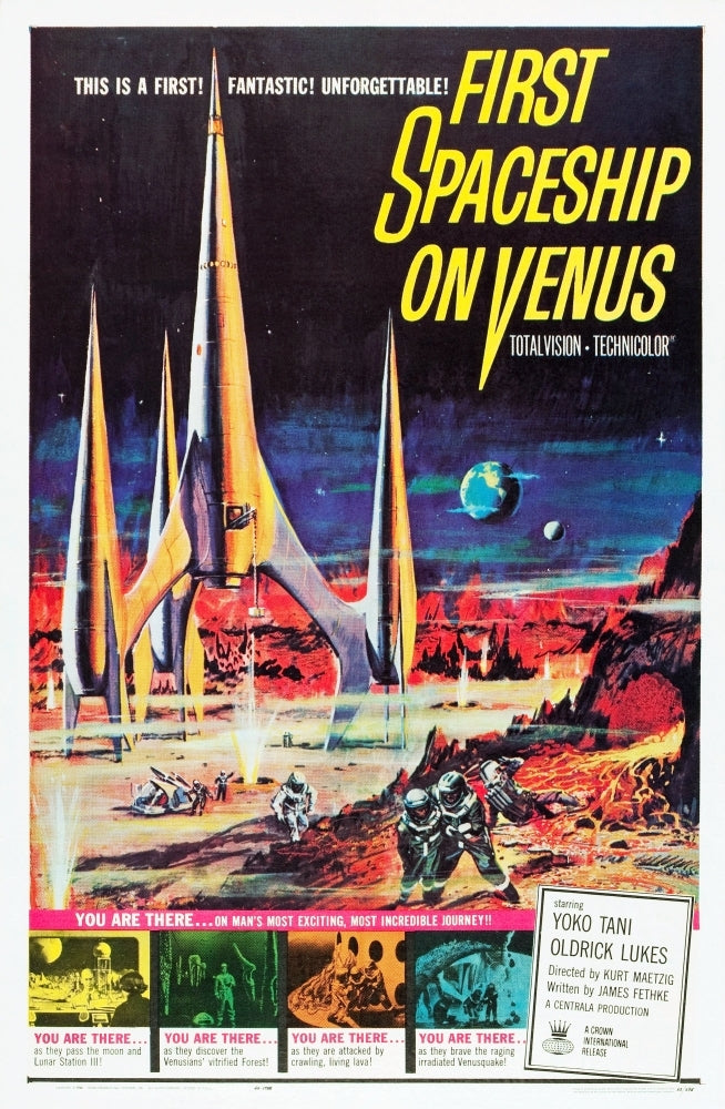 First Spaceship On Venus 1960. Movie Poster Masterprint Image 1