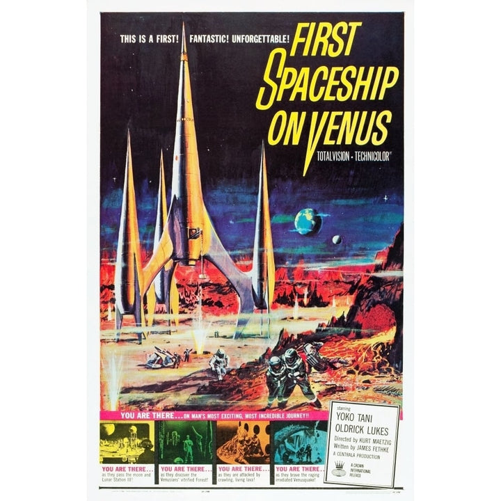 First Spaceship On Venus 1960. Movie Poster Masterprint Image 1