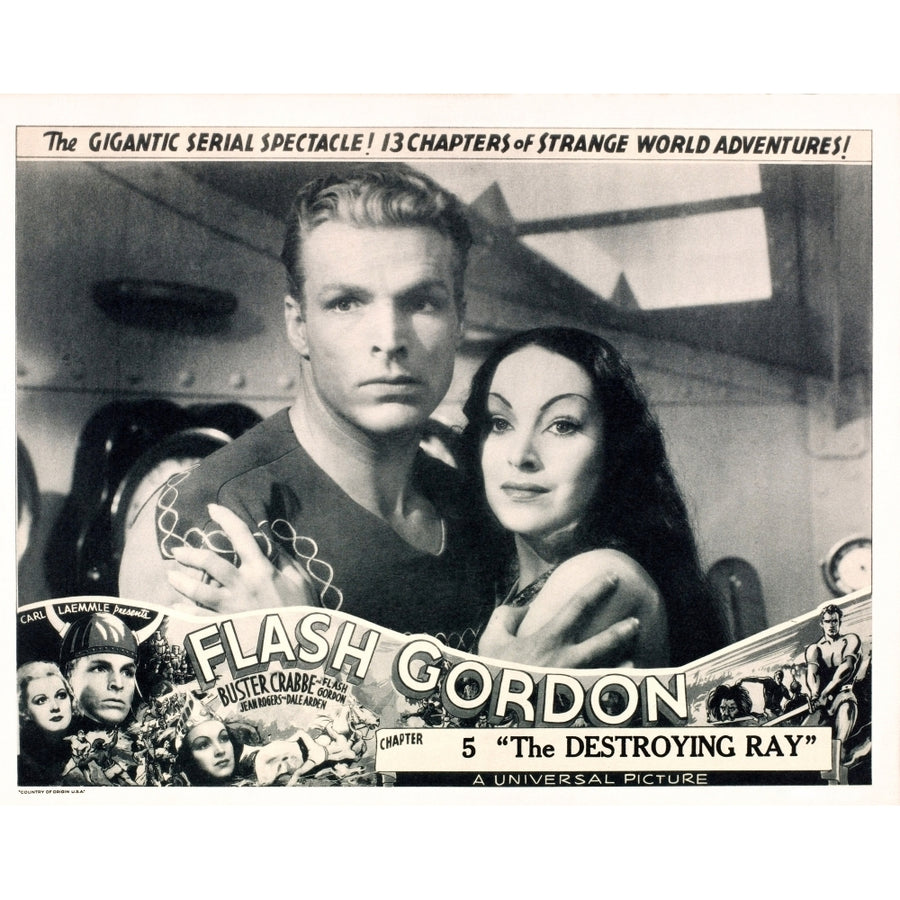 Flash Gordon Movie Poster Masterprint Image 1