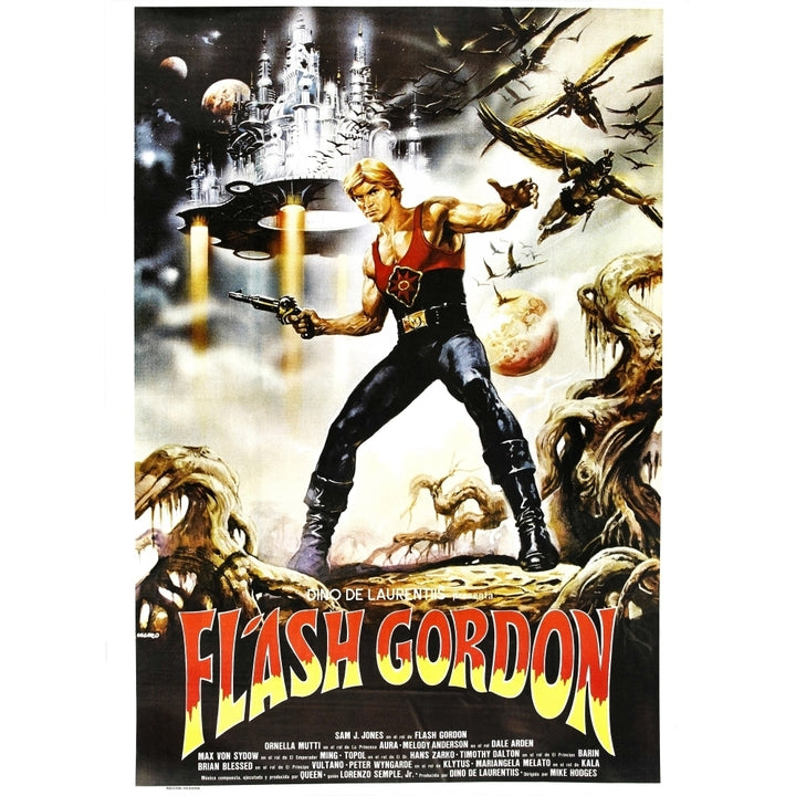 Flash Gordon Movie Poster Masterprint Image 2