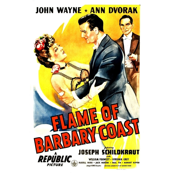 Flame Of Barbary Coast U Movie Poster Masterprint Image 1