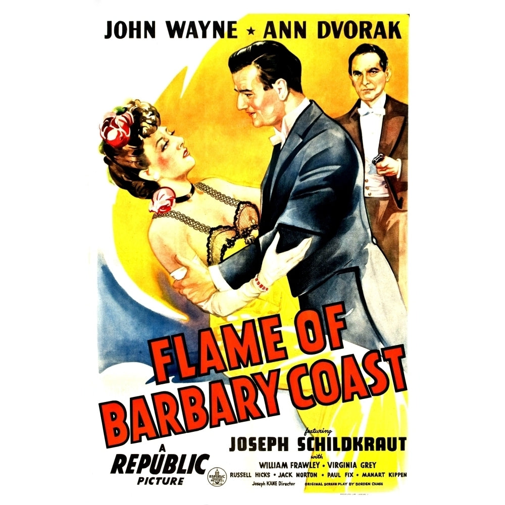 Flame Of Barbary Coast U Movie Poster Masterprint Image 2