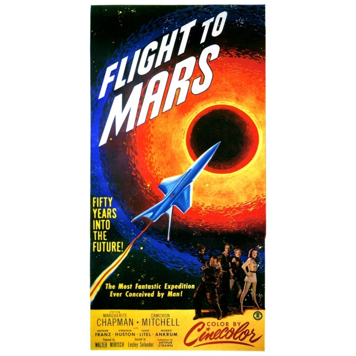 Flight To Mars 1951. Movie Poster Masterprint Image 2