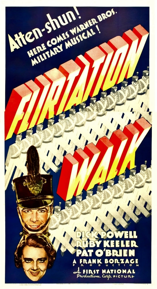 Flirtation Walk Bottom From Top: Dick Powell Ruby Keeler 1934. Movie Poster Masterprint Image 1