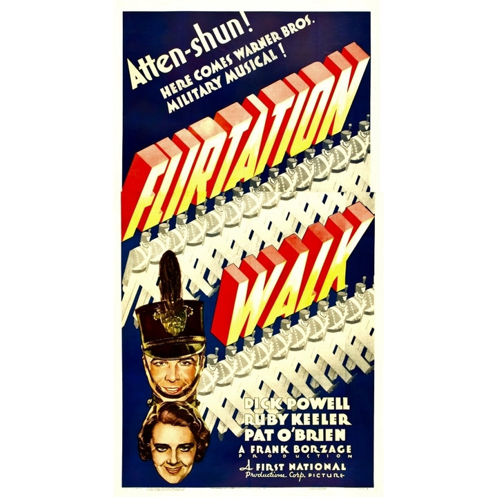 Flirtation Walk Bottom From Top: Dick Powell Ruby Keeler 1934. Movie Poster Masterprint Image 2