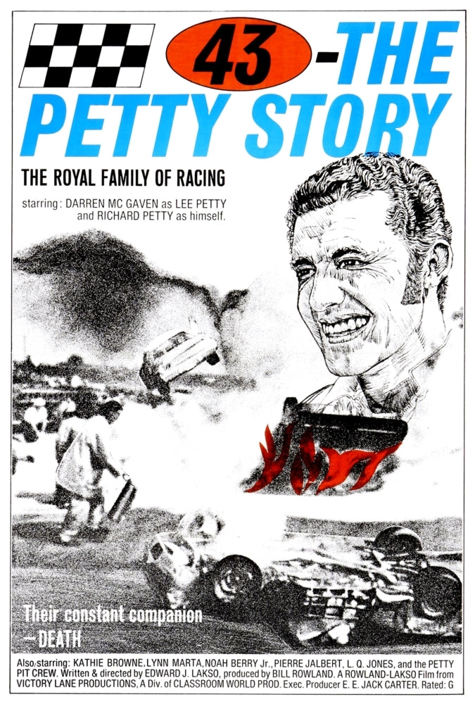 43: The Richard Petty Story Richard Petty 1974 Movie Poster Masterprint Image 1