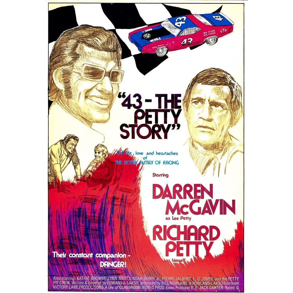 43: The Richard Petty Story Movie Poster Masterprint Image 1