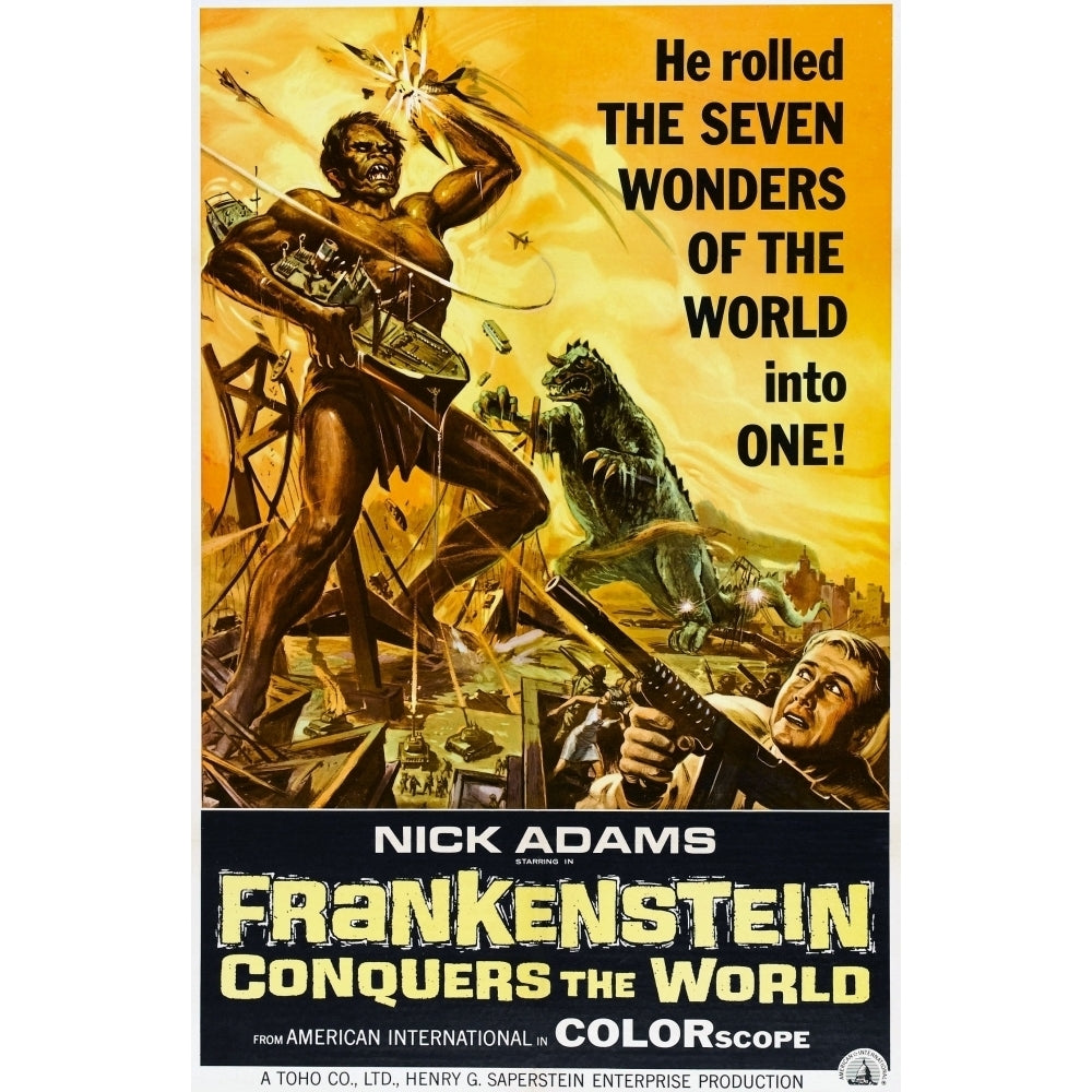 Frankenstein Conquers The World Movie Poster Masterprint Image 2