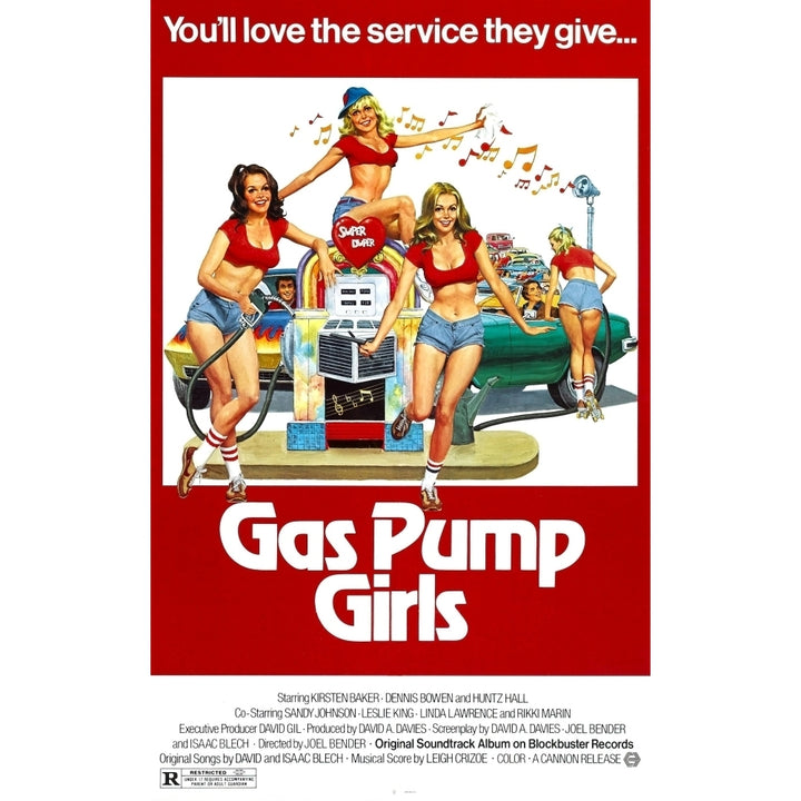 Gas Pump Girls 1979 ?? Cannon Films/Courtesy Everett Collection Movie Poster Masterprint Image 2