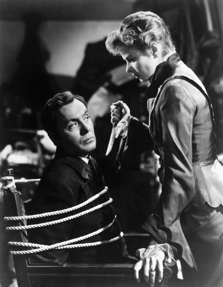 Gaslight Charles Boyer Ingrid Bergman 1944 Photo Print Image 1