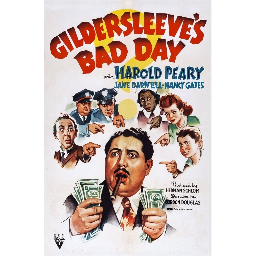 GildersleeveS Bad Day U Movie Poster Masterprint Image 1