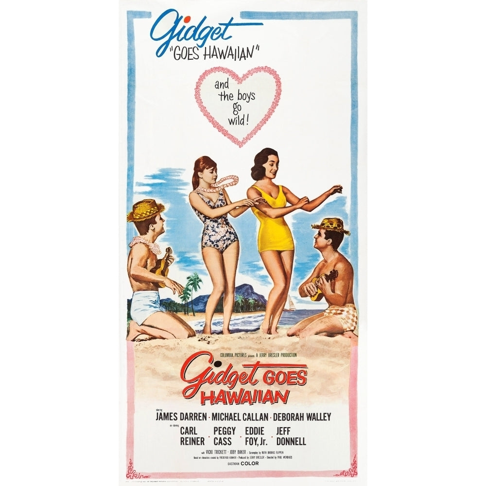 Gidget Goes Hawaiian Movie Poster Masterprint Image 1