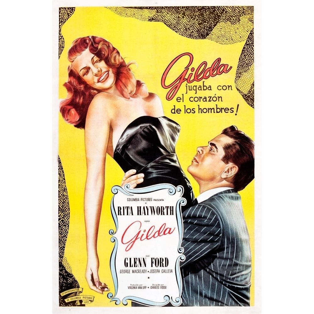 Gilda Movie Poster Masterprint Image 1