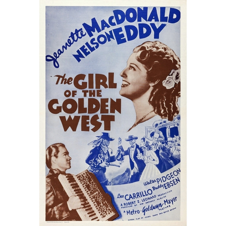 The Girl Of The Golden West U Movie Poster Masterprint Image 1