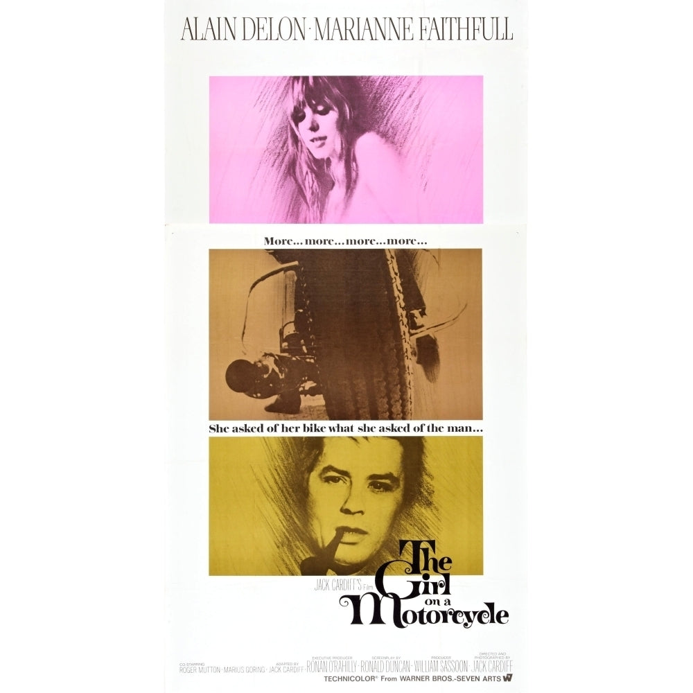 The Girl On A Motorcycle Movie Poster Masterprint Image 2