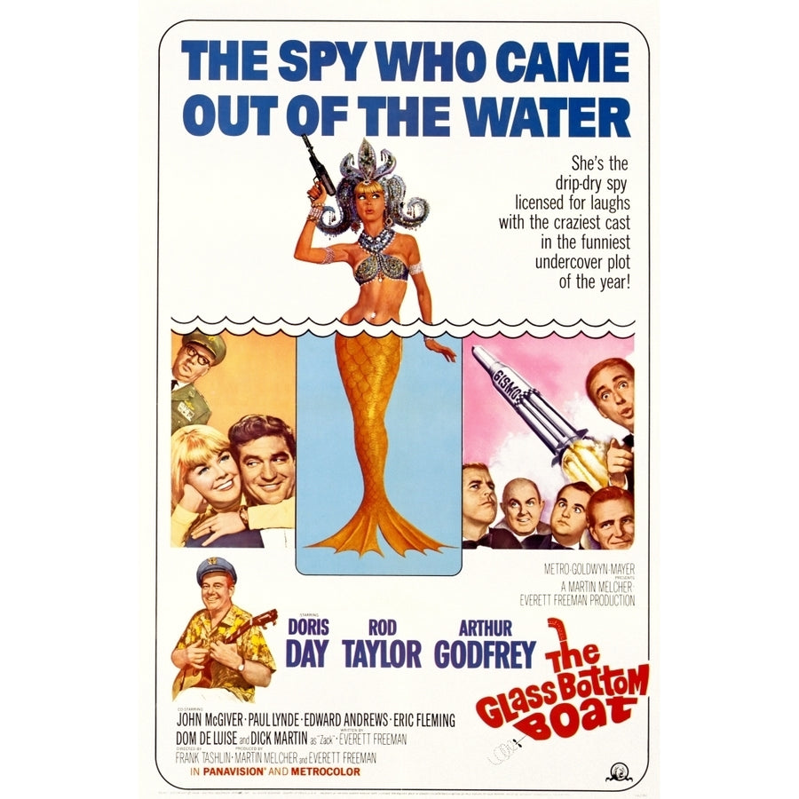 The Glass Bottom Boat Movie Poster Masterprint Image 1