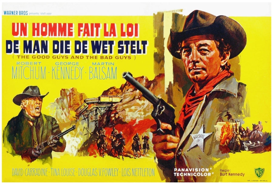 The Good Guys And The Bad Guys Movie Poster Masterprint Image 1