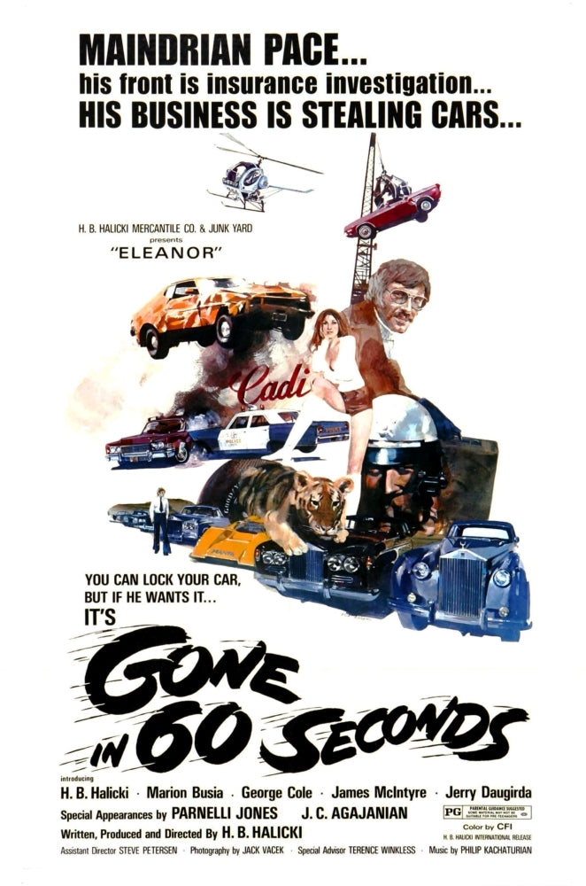 Gone In 60 Seconds 1974. Movie Poster Masterprint Image 1