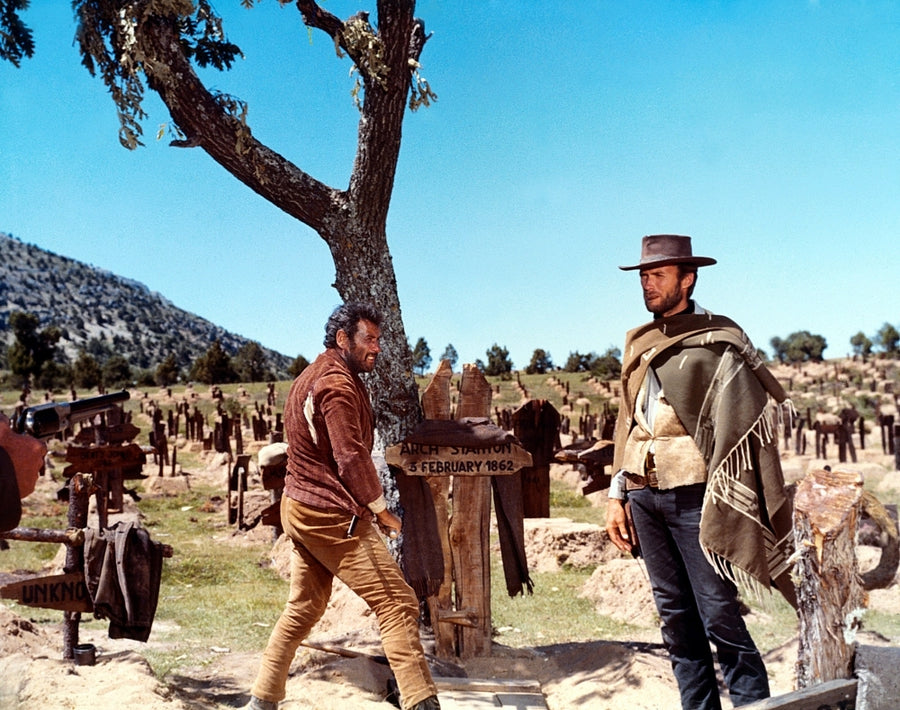 The Good The Bad And The Ugly Eli Wallach Clint Eastwood 1966 Photo Print Image 1