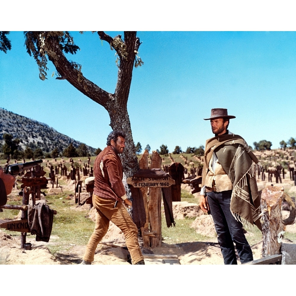 The Good The Bad And The Ugly Eli Wallach Clint Eastwood 1966 Photo Print Image 2