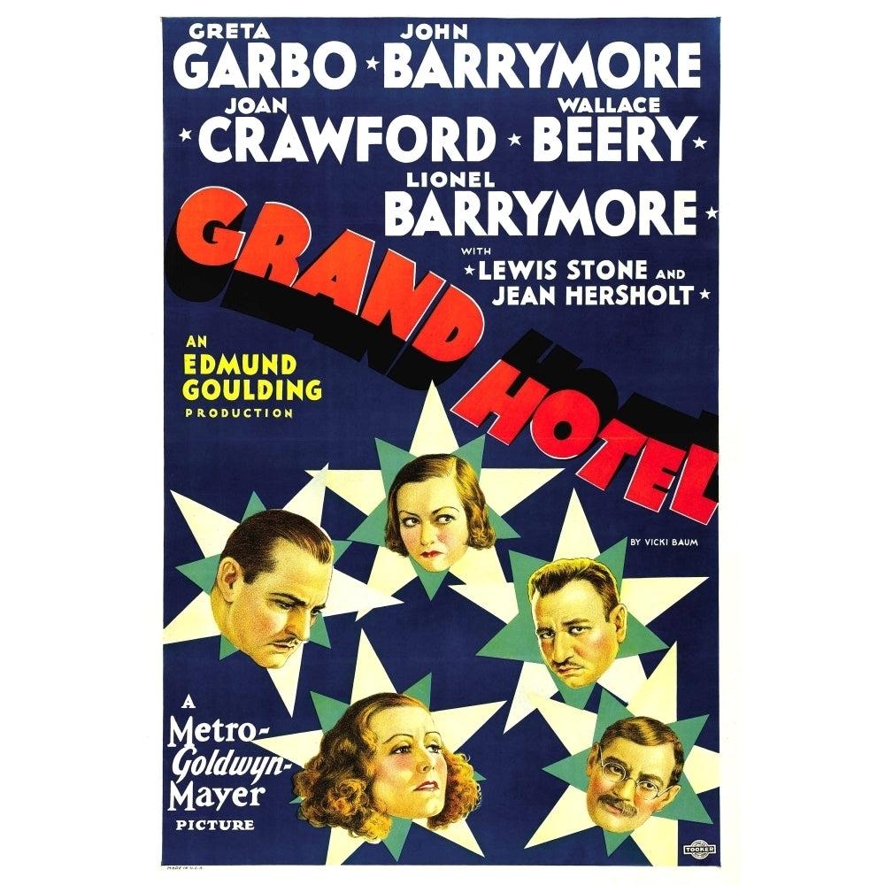 Grand Hotel Movie Poster Masterprint Image 1