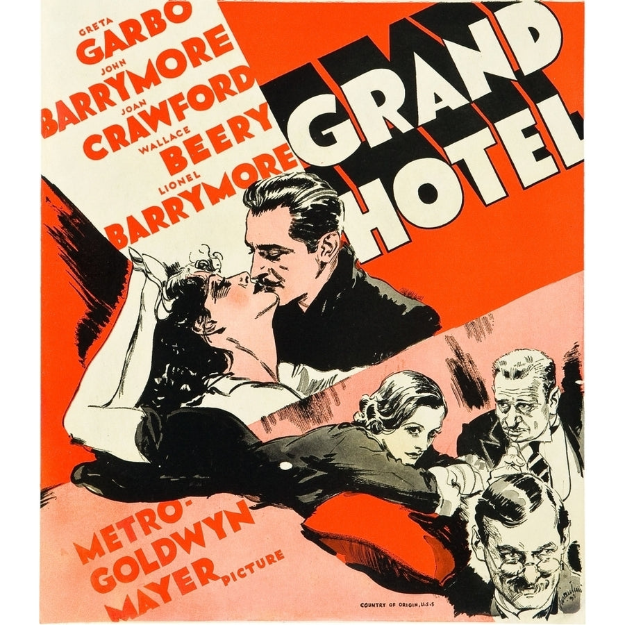 Grand Hotel Movie Poster Masterprint Image 1