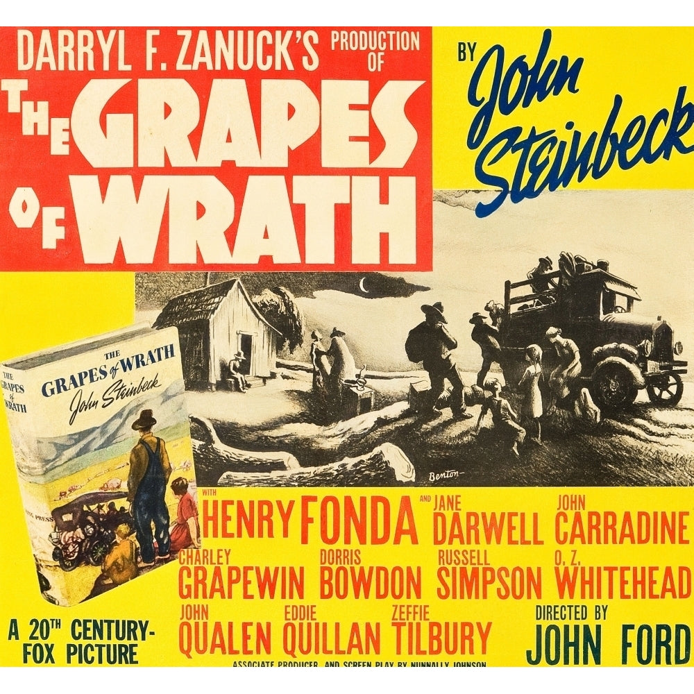 The Grapes Of Wrath Movie Poster Masterprint Image 2