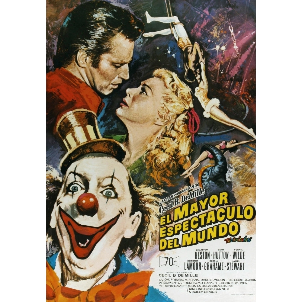 The Greatest Show On Earth Movie Poster Masterprint Image 2